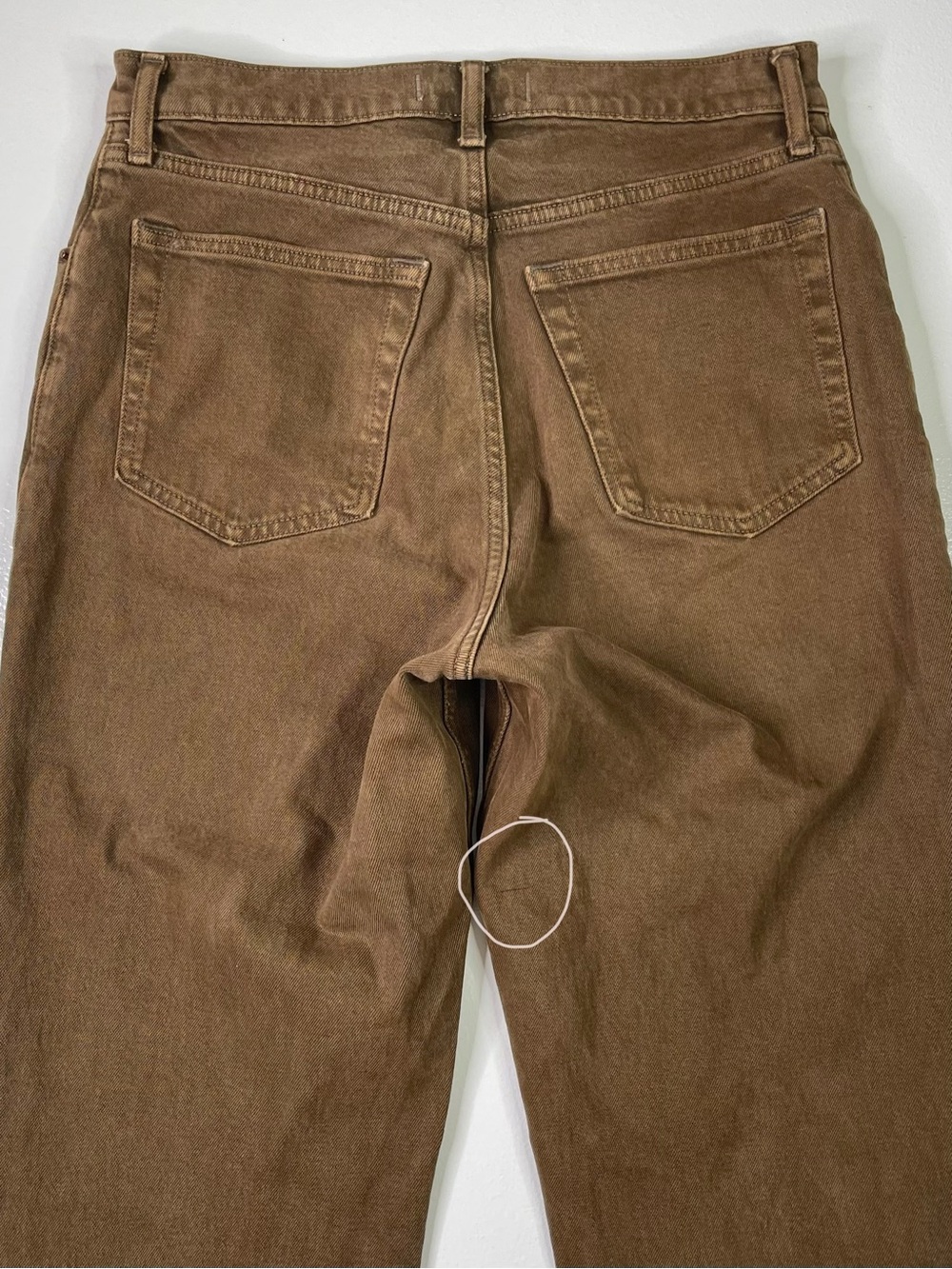 Abercrombie & Fitch Pants Womens 30 10 Brown The 90s Straight Ultra High Rise - Picture 5 of 12